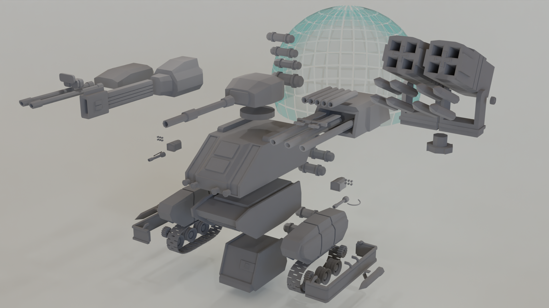 Modular Vehicle [Tank] preview image 1